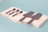 Ngarop&eacute;a Biodegradable PLA Birthday Cake Knifes na forks-wallis