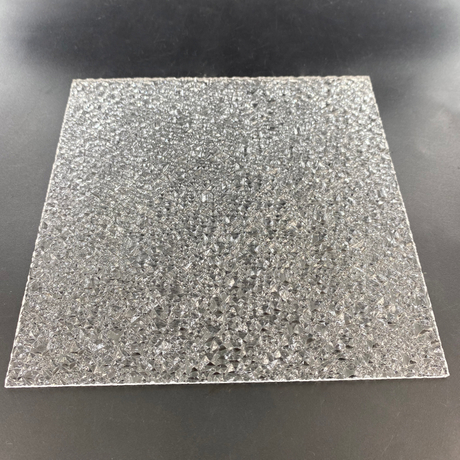 ກະດານເຮັດໃຫ້ມີແສງມີໂຄງສ້າງກະດານນ້ໍາກ້ອນທີ່ມີໂຄງສ້າງ acrylic-wallisplastic