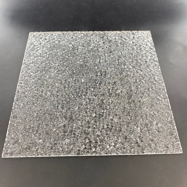 Πάνελ φωτισμού Ραγισμένο πάγο με υφή ακρυλικό φύλλο-WallisPlastic