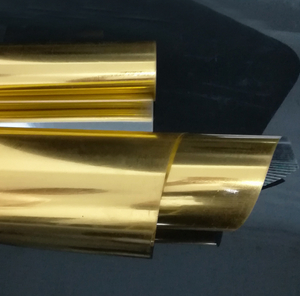 Factory Supply Gold Coated Metallized PET Film para sa Blister-Wallis