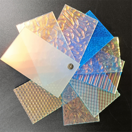 Akril Xüsusi Dichroic Iridescent Akril Panel-Wallisplastik