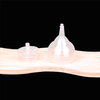 Material biodegradable per a casaments per a festes PLA Copa de xampany-wallis