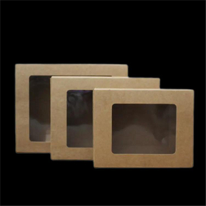 High Quality Customized Logo Printing Clear PVC Window Box-WallisPlastic