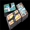 3D Nɔnɔme Avɔ Atsyɔ̃ɖoɖo Sesẽ Marble Acrylic Agbalẽvi-WallisPlastic