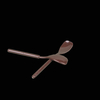 Ngarop&eacute;a Biodegradable PLA Birthday Cake Knifes na forks-wallis