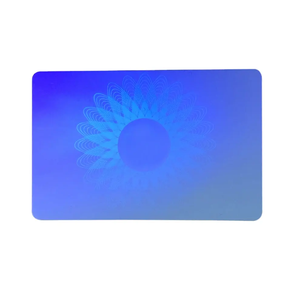 High Quality Customized Logo Security Anti-Fake PVC Card-WallisPlastic
