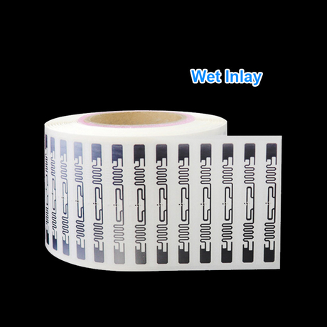 Topdansatış yüksək miqdarda nəm inlay etiket etiketi rfid etiketi