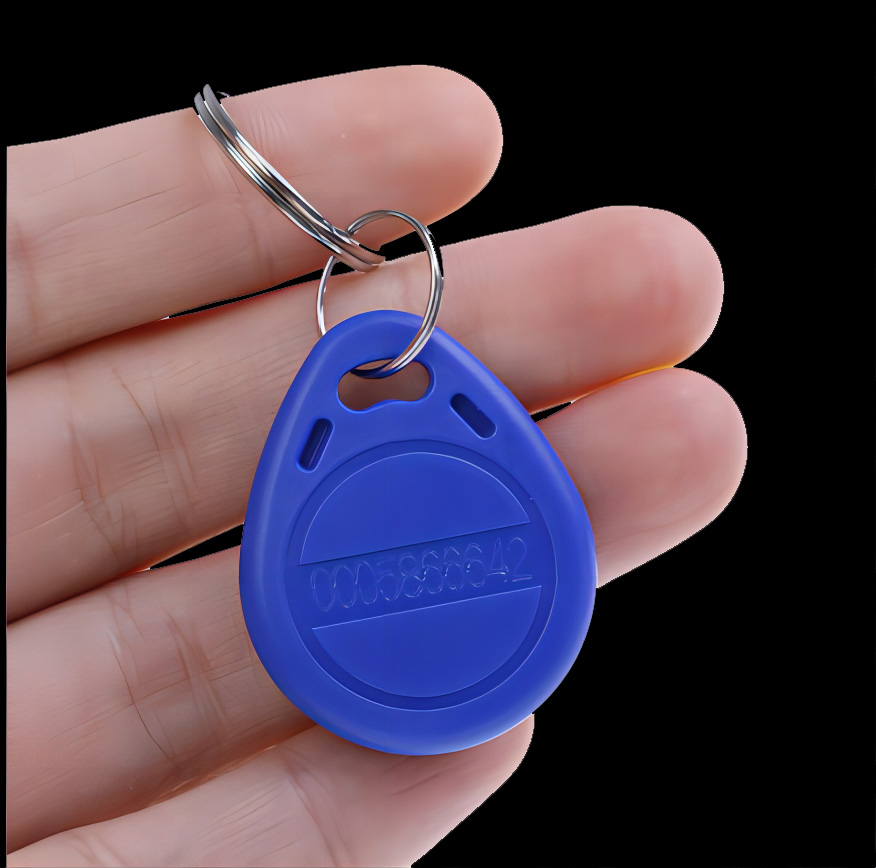 13,56MHz/125kHz RFID-n&oslash;gleh&aring;ndtag Smart ID-n&oslash;gle