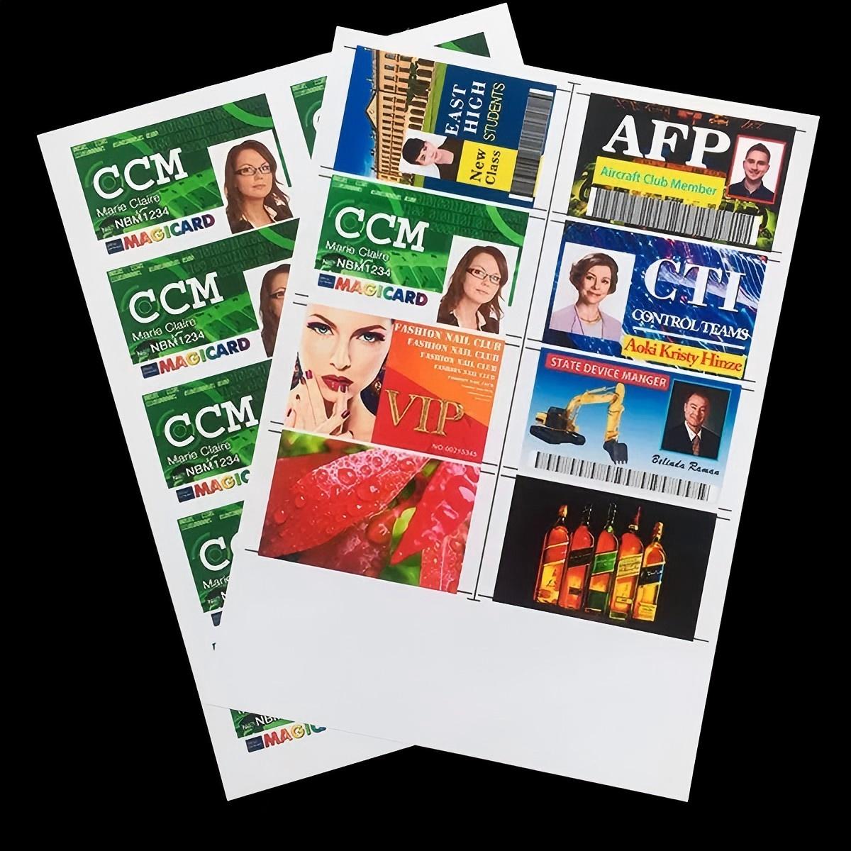 Xaashiyaha PVC-ga cad ee tayada sare leh ee samaynta kaarar kala duwan