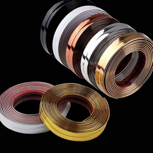 Bandes de vora met&agrave;l&middot;liques de PVC personalitzades per a tires decoratives de mobles