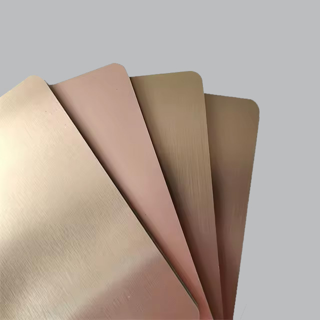 Film de d&eacute;coration de meubles d&eacute;coratifs de film de texture en m&eacute;tal PETG