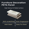 High Glossy 0.3mm Thickness Color PETG Film To Laminated On MDF Board-Wallis