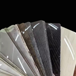 L&auml;bipaistev akr&uuml;&uuml;llaminaat prinditava PVC-lehega k&otilde;rgl&auml;ikega m&ouml;&ouml;blikile jaoks