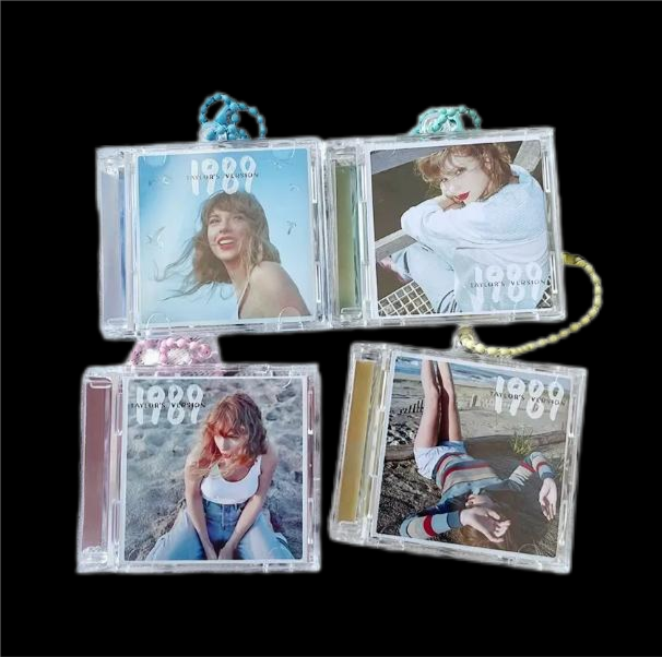 قیمت عمده آلبوم NFC جاکلیدی سی دی موسیقی آویز جاکلیدی تیلور مینی سی دی وینیل دست ساز آلبوم سی دی جا کلیدی