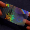 Ɛsono Style Anti-Fake 3D Hologram Logo ma Yɛ Kaad