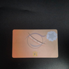 Ngaropea Logo UV Lampu Microprinting Printing Kartu Kaamanan Plastik