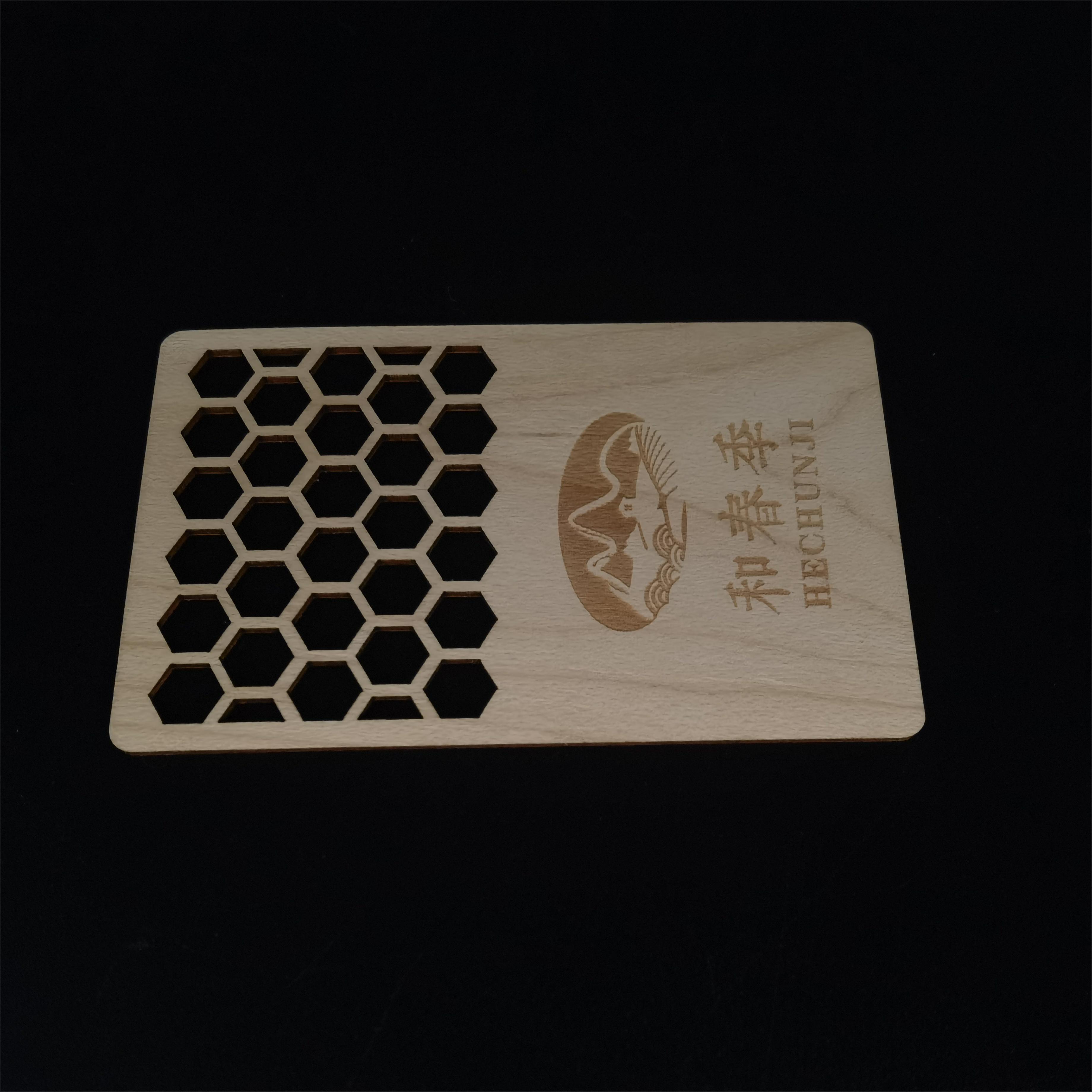 Ыңгайлаштырылган басып чыгаруу бамбук жыгач НТАГ 213 Card-WallisPlastic