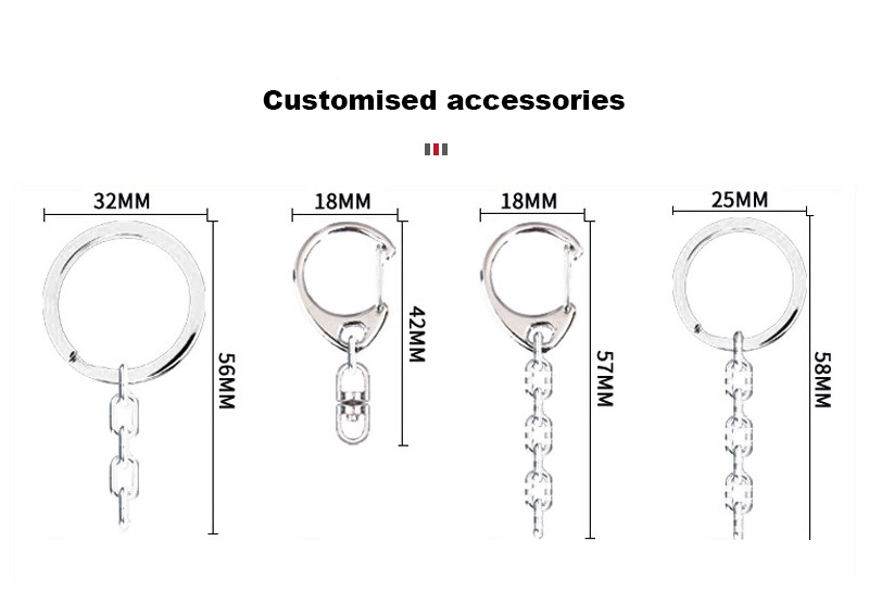 Holografick&aacute; kl&iacute;čenka Akrylov&aacute; kl&iacute;čenka Vlastn&iacute; kroužek na kl&iacute;če Akrylov&eacute; př&iacute;věsky na m&iacute;ru Čir&eacute;