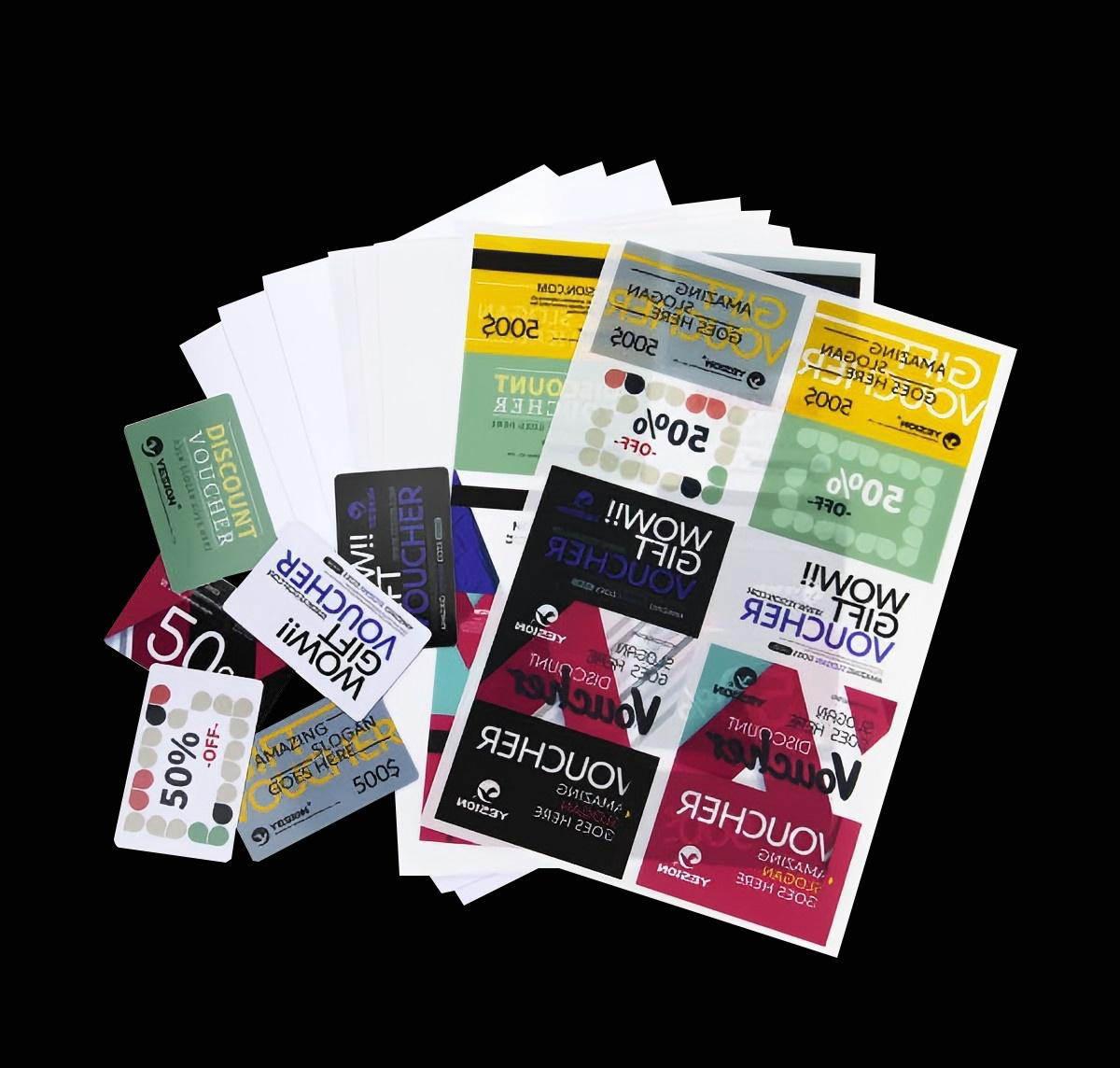 Xaashiyaha PVC-ga cad ee tayada sare leh ee samaynta kaarar kala duwan