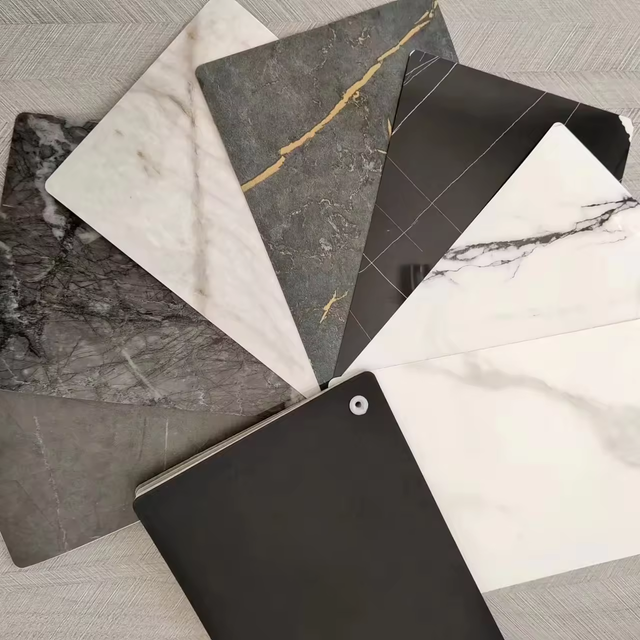 Feuille de film de d&eacute;coration en marbre PET GAG PETG pour meubles