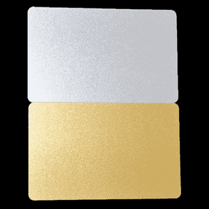 Visokokvalitetna Glodern Silver PVC plastična bankovna kartica