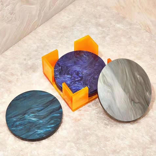 3D Texture Fabric Decorative Solid Marble Acrylic Sheet-WallisPlastic