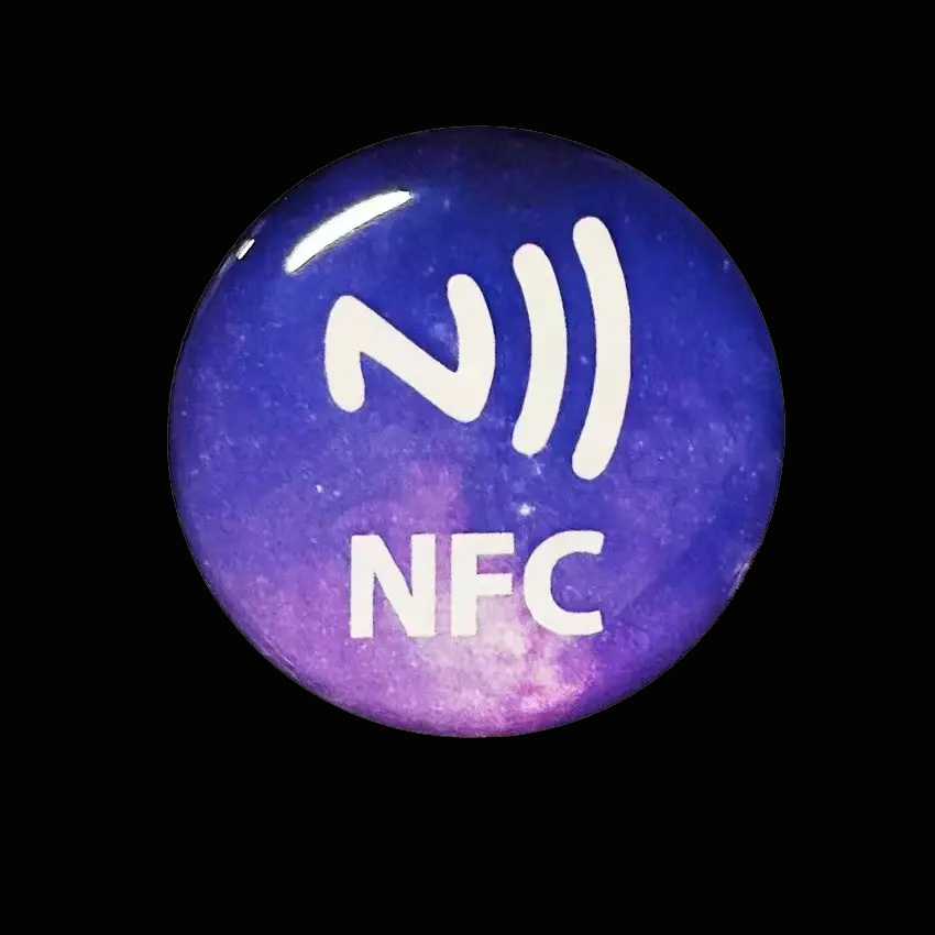 Сифати фармоишии RFID Epoxy Keyfobs обногузар NFC Tag Epoxy